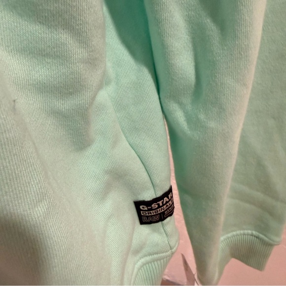 G-Star Raw Mint Crew Neck Sweater Size Large Unisex Street Wear Bold Statement - Picture 4 of 6